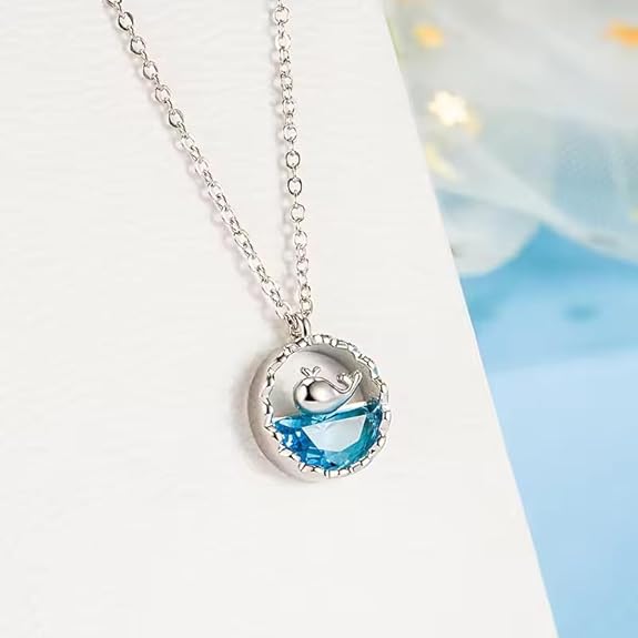 Blue Gem Necklace
