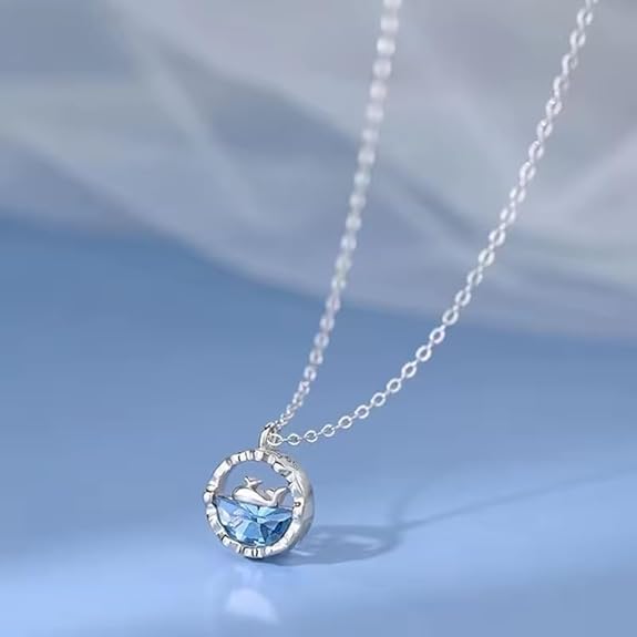 Blue Gem Necklace