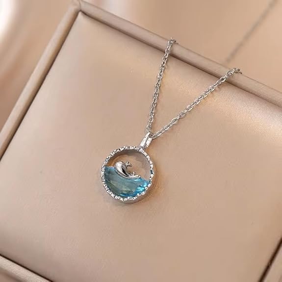 Blue Gem Necklace