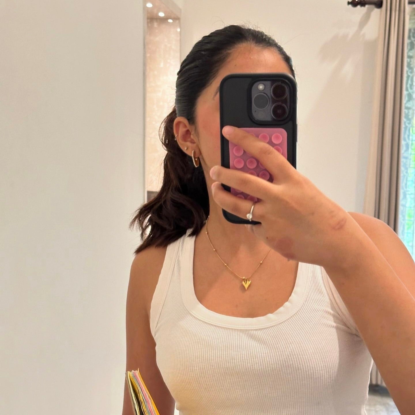 Little Heart Necklace (18K Gold Plated Titanium Steel)