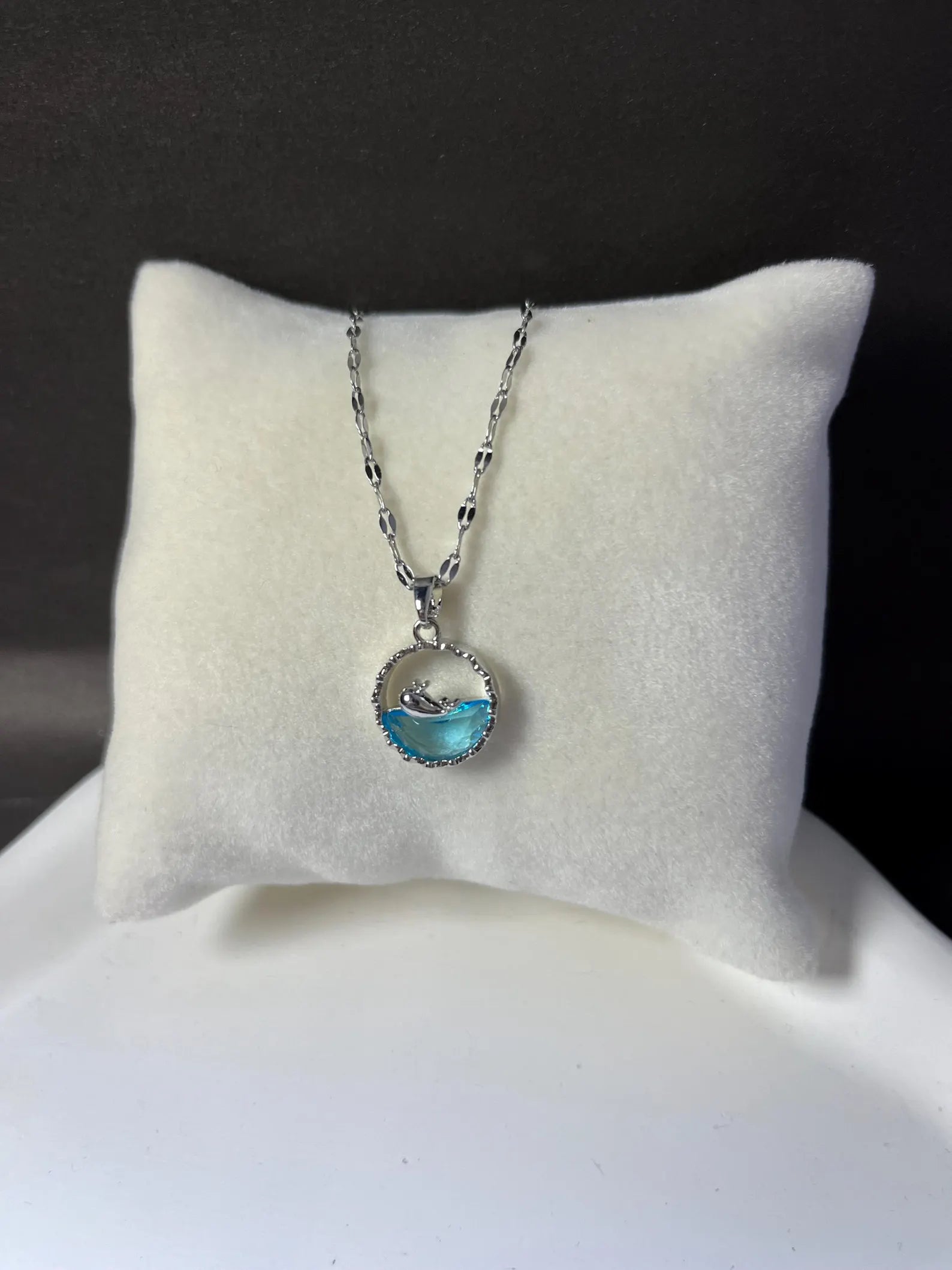 Blue Gem Necklace