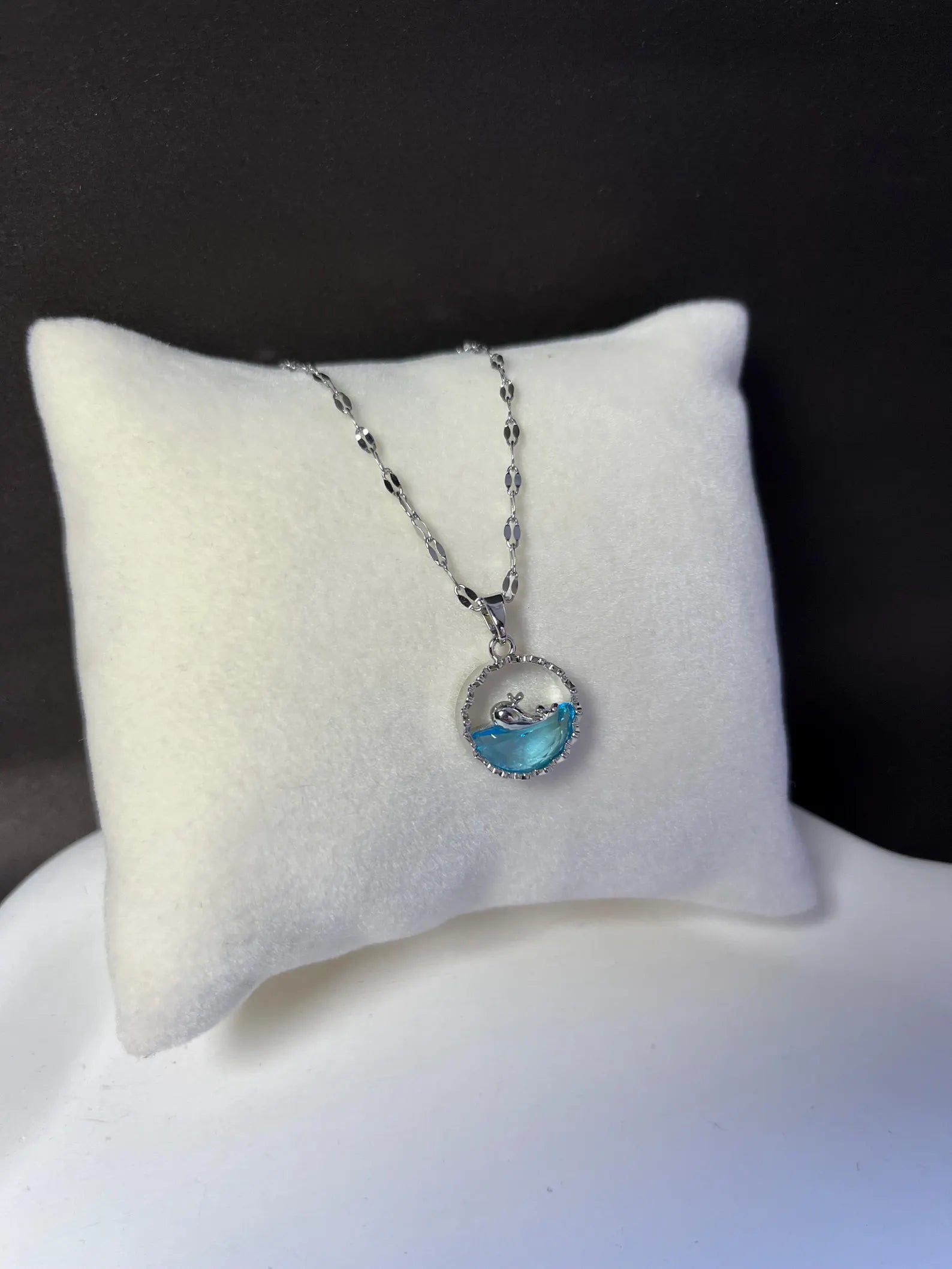 Blue Gem Necklace